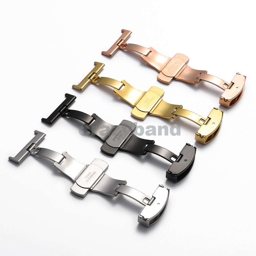 Stainless Steel Universal Butt - Butterfly Clasp Deployant のレビューと価格