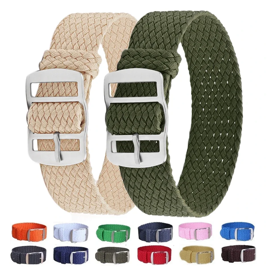 14mm 16mm 18mm 20mm 22mm Perlo - Perlon Strap Woven のレビューと価格