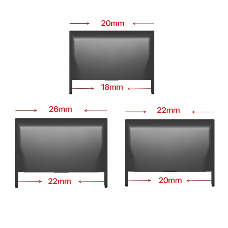 2pcs Watch Band Adapters 26mm  - Silicone Watch Band 22Mm のレビューと価格