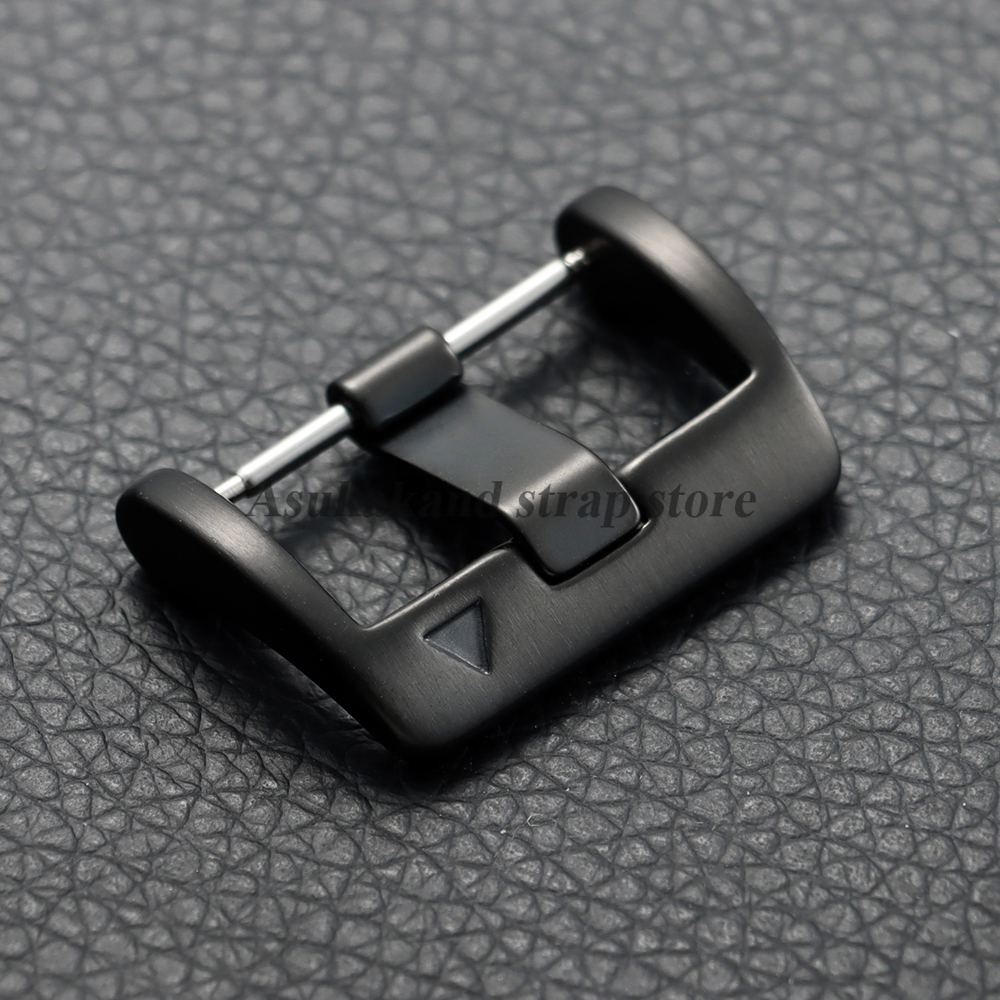 Black Stainless Steel Watch Bu - Silicone Watch Band 22Mm のレビューと価格