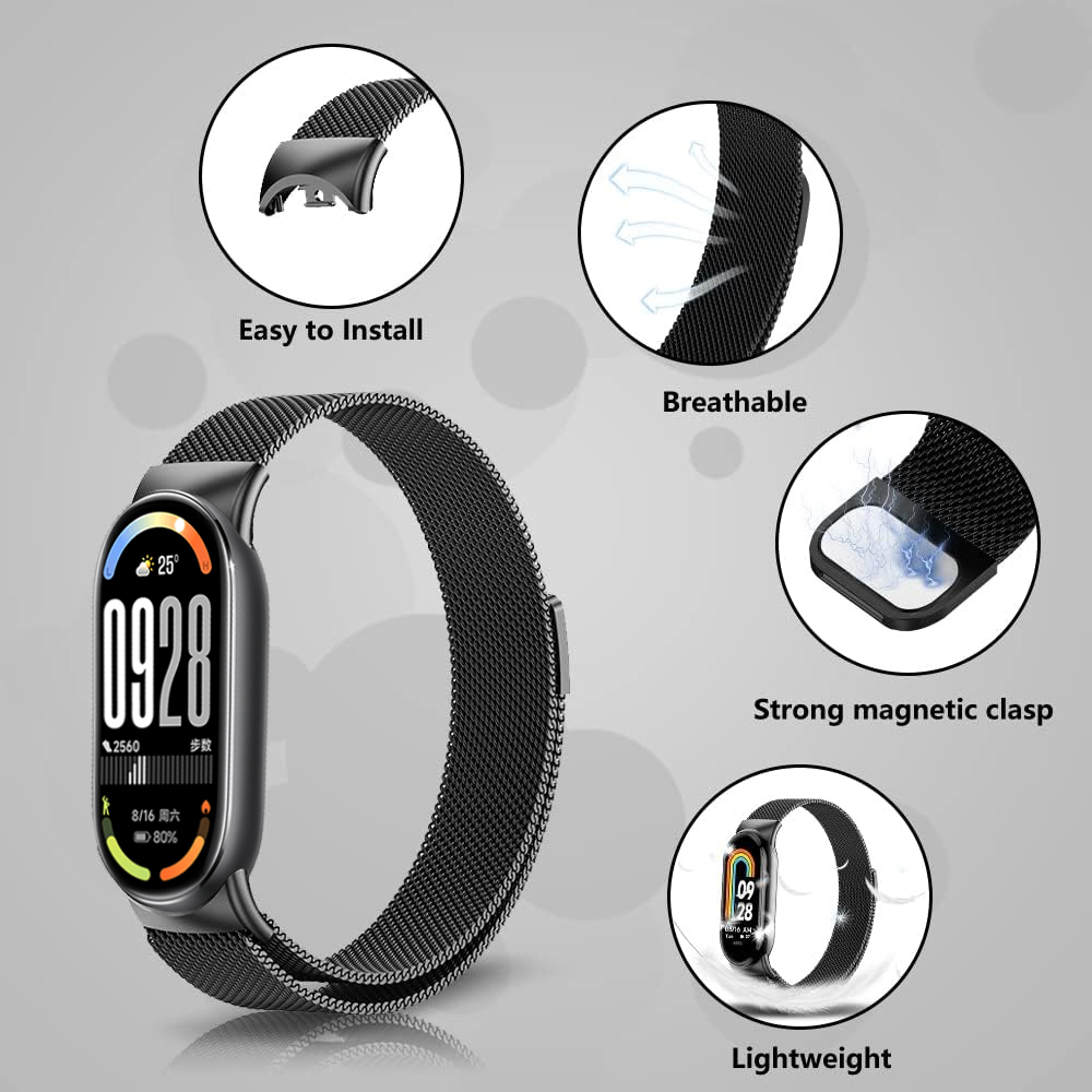 Magnetic Straps for Xiaomi mi  - Milanese Loop Magnetic のレビューと価格