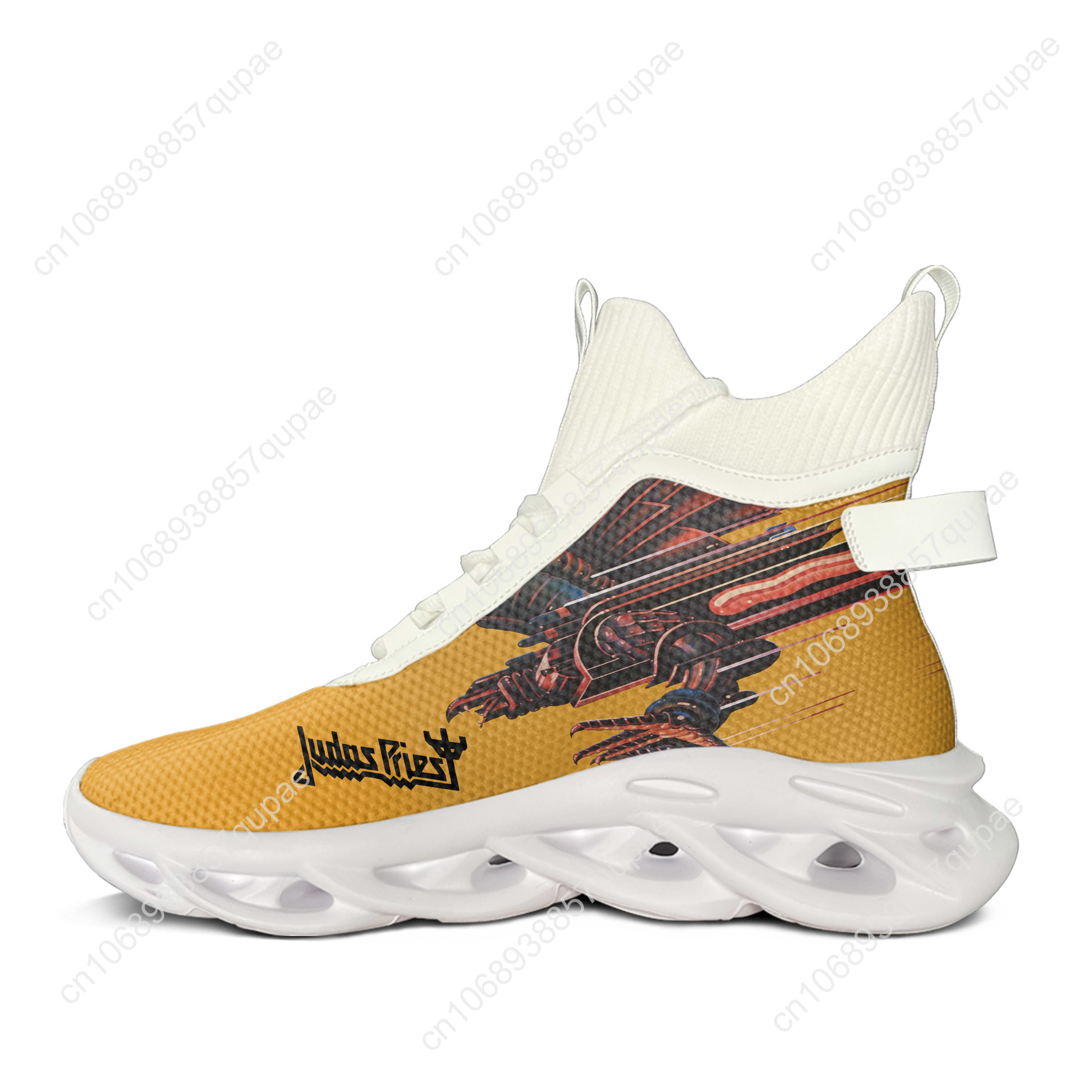 Judas Priest High Top Flats Sn - Mesh Strap Metal のレビューと価格