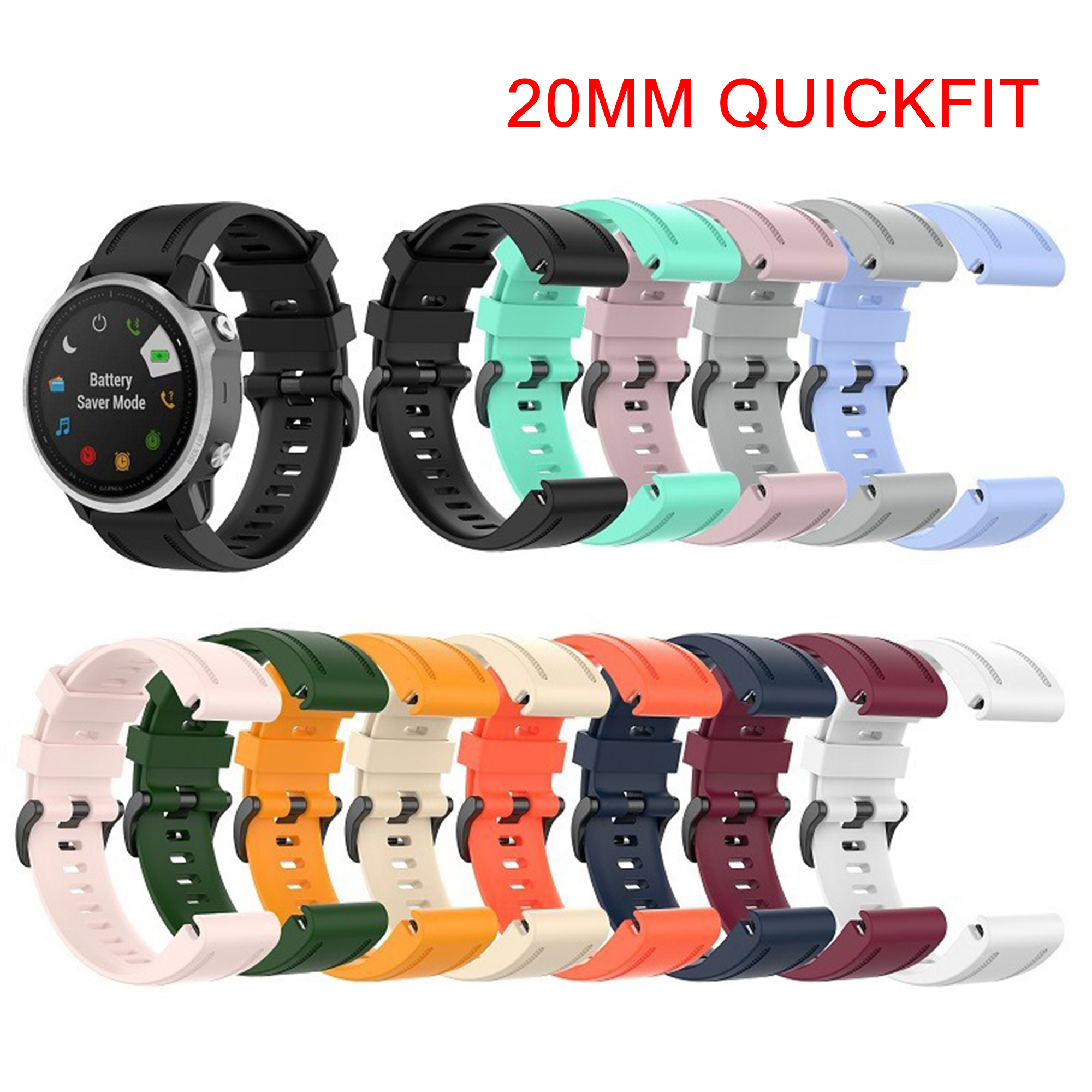 Watch Bands For Garmin Fenix 8 - Silicone Watch Band 22Mm のレビューと価格