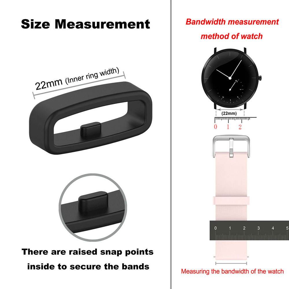 18 20 22mm Watch Band Ring Rub - Silicone Watch Band 22Mm のレビューと価格