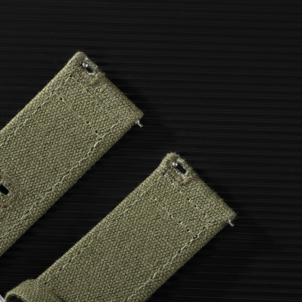 Nylon Woven Canvas Watch Band  - Perlon Strap Woven のレビューと価格