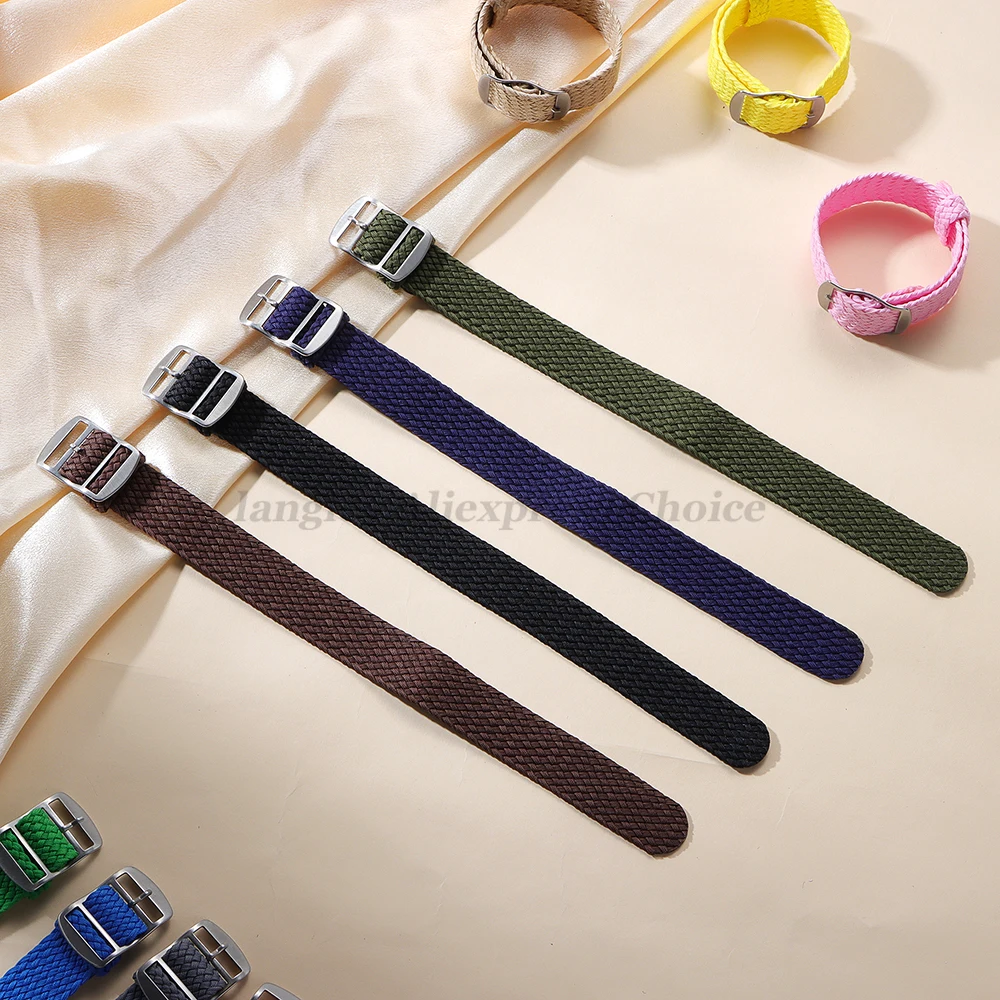 14mm 16mm 18mm 20mm 22mm Fabri - Perlon Strap Woven のレビューと価格