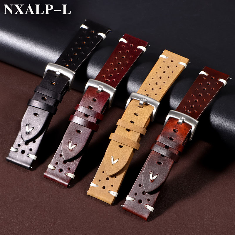 Retro Oil Wax Discoloration Le - Nato Strap Nylon のレビューと価格