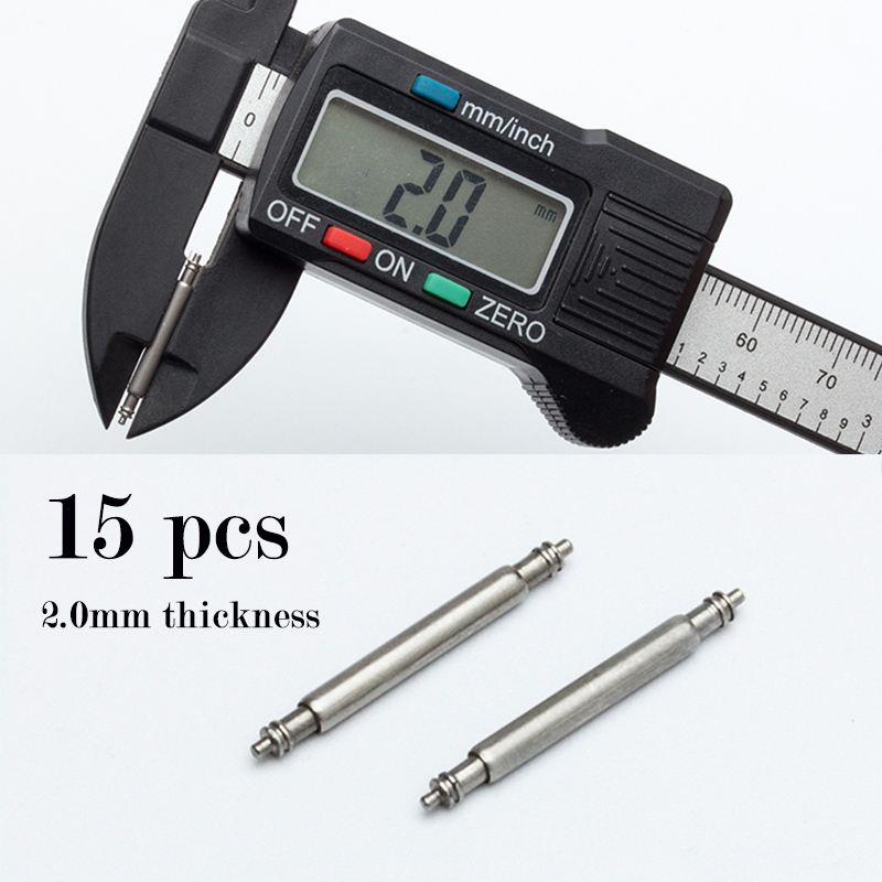 15pcs Watch Band Pin 2.0mm Dia - Spring Bar Tool Set のレビューと価格