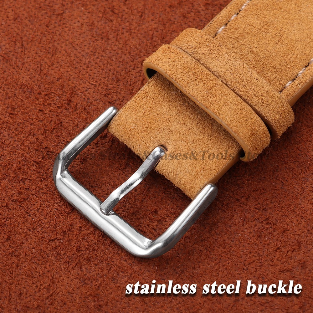 Vintage Suede Cowhide Watch St - Suede Strap Watch のレビューと価格