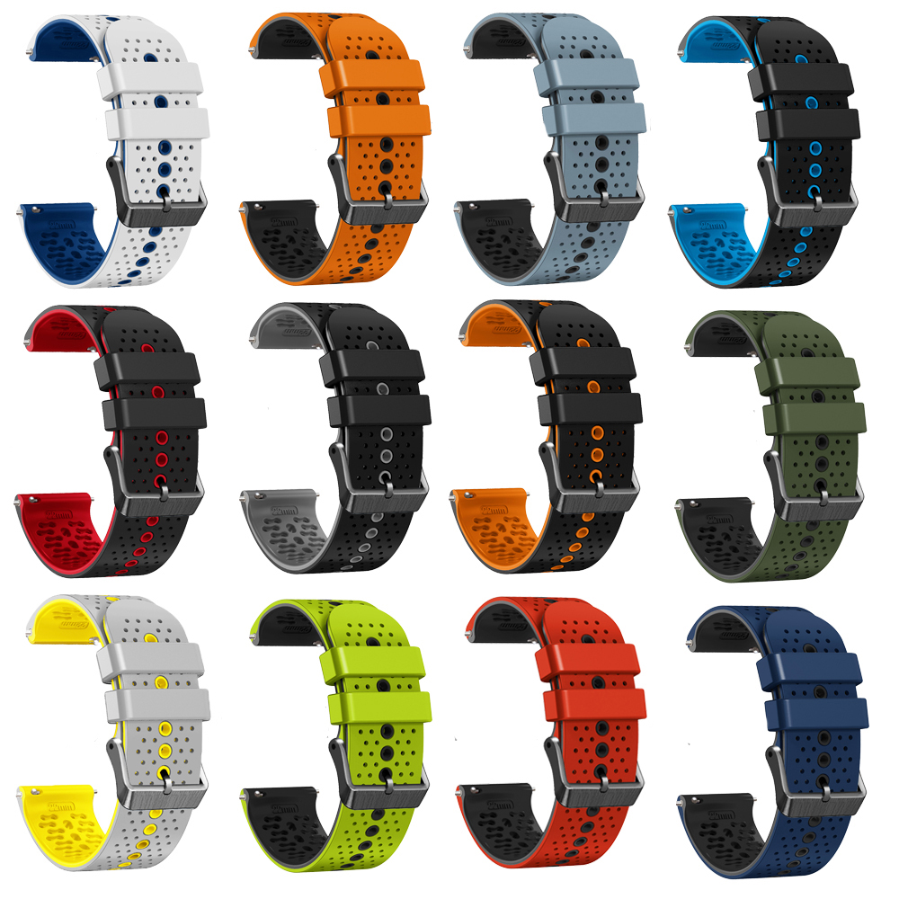 22mm Silicone Band For COROS P - Silicone Watch Band 22Mm のレビューと価格