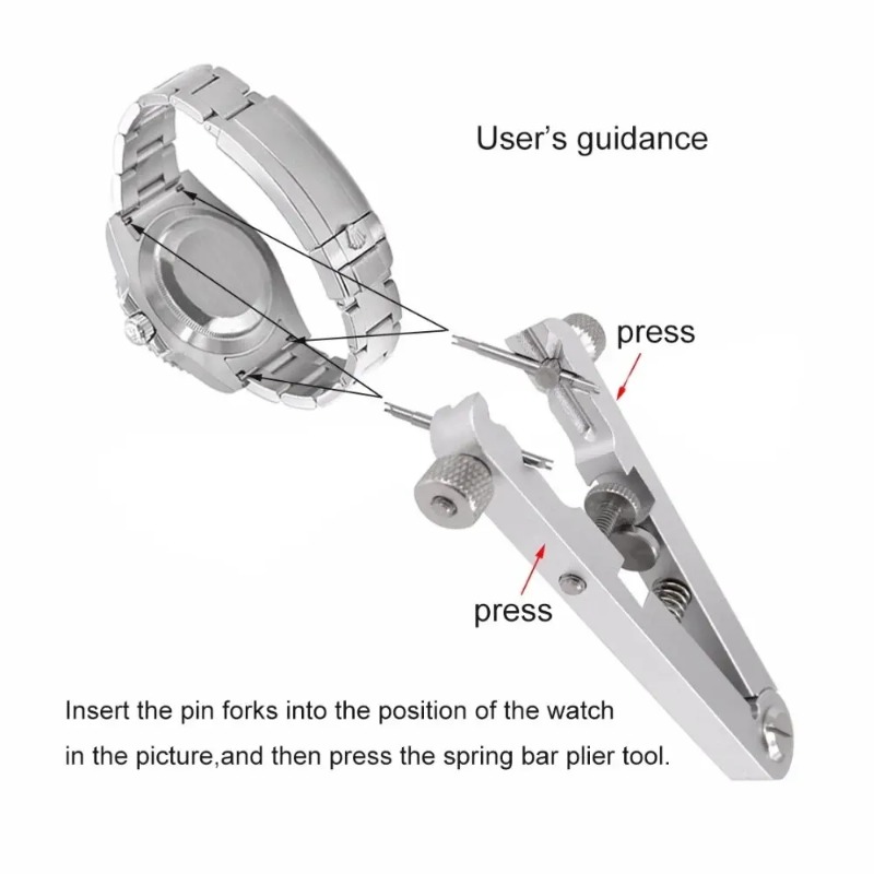 Aluminum Alloy Watch Band Remo - Spring Bar Tool Set のレビューと価格