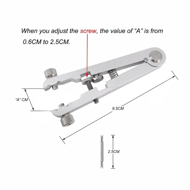 Aluminum Alloy Watch Band Remo - Spring Bar Tool Set のレビューと価格