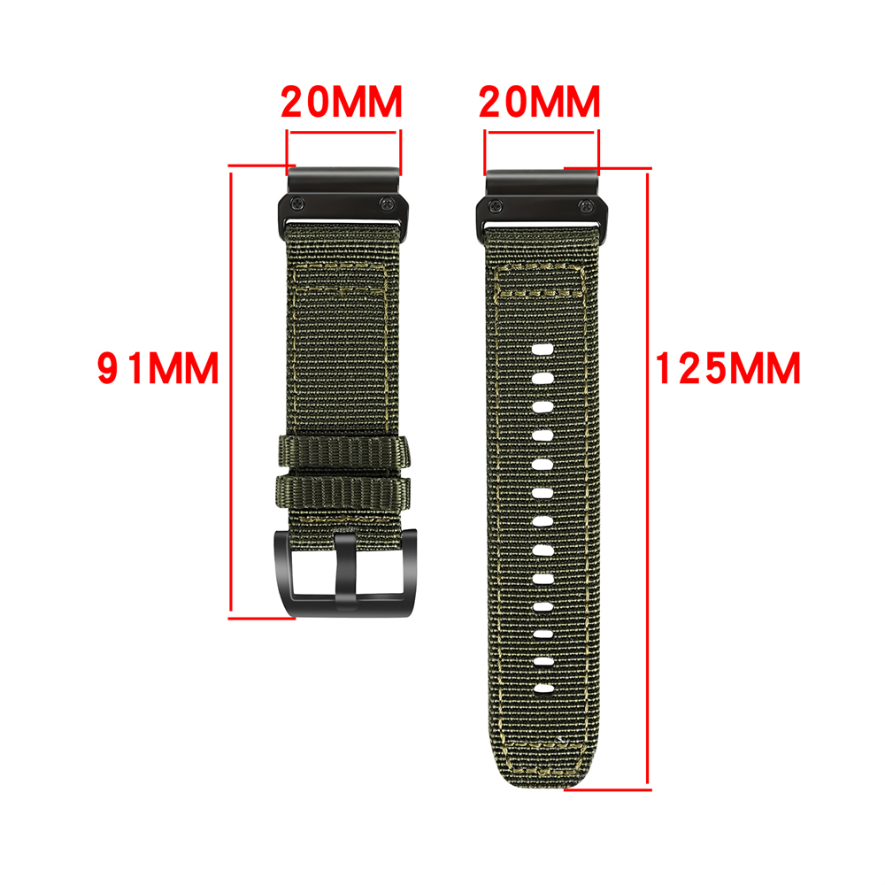 20MM 22MM 26MM Canvas strap Fo - Canvas Strap Watch のレビューと価格