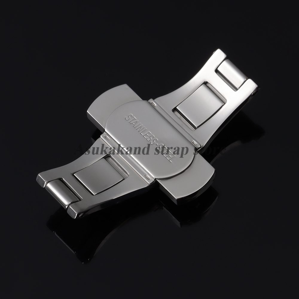 Stainless Steel Butterfly Buck - Butterfly Clasp Deployant のレビューと価格