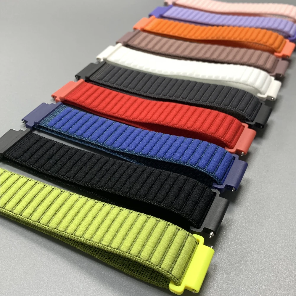 20mm 22mm Nylon Sport Strap Fo - Sport Loop Velcro のレビューと価格