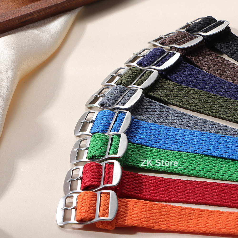 Fabric Woven Nylon Watch Band  - Perlon Strap Woven のレビューと価格