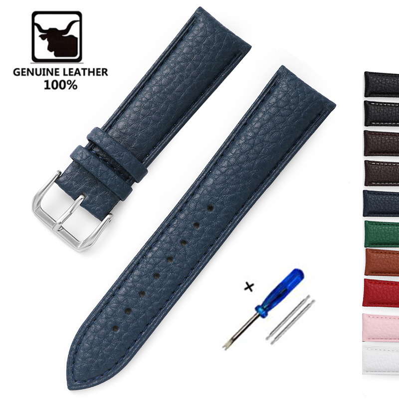 Litchi Pattern Soft Leather Wa - Suede Strap Watch のレビューと価格