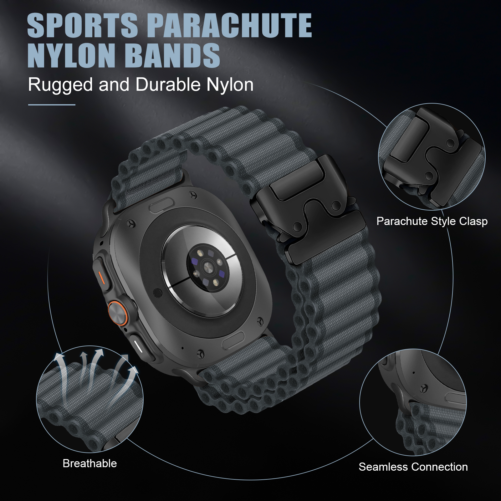 Parachute Trail loop For Samsu - Parachute Strap Elastic のレビューと価格