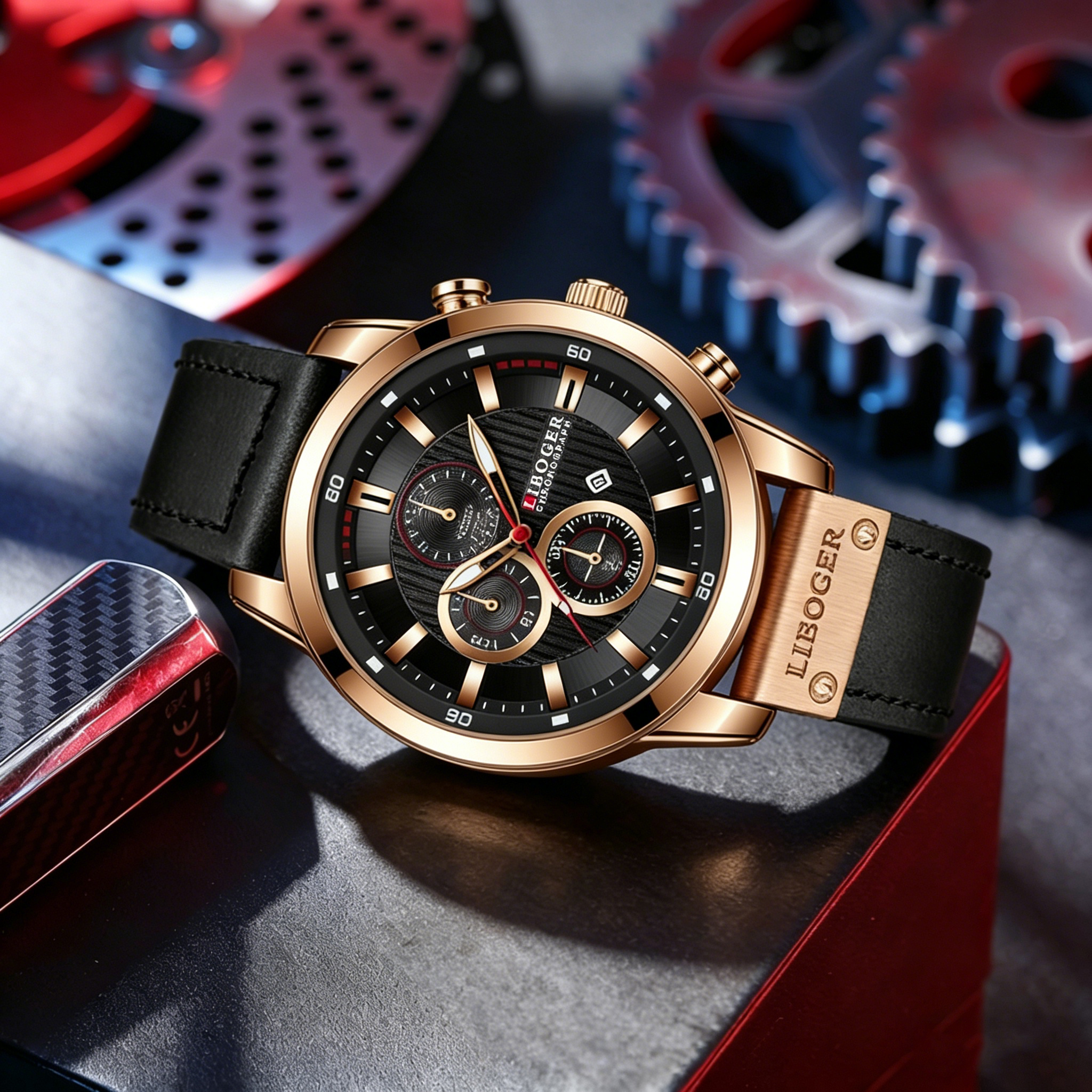 Business Men Quartz Watch High - Leather Watch Band Men のレビューと価格