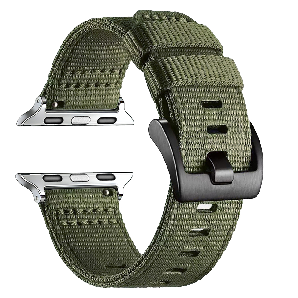 for Apple watch Straps 45mm 46 - Canvas Strap Watch のレビューと価格