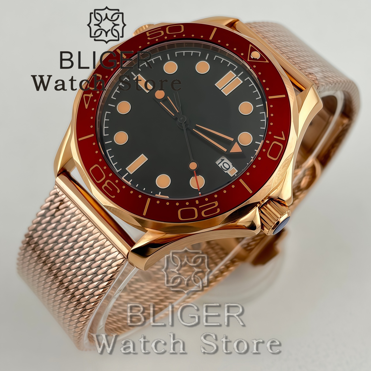 BLIGER Vintage Bronze Rose Gol - Tropic Strap Vintage のレビューと価格