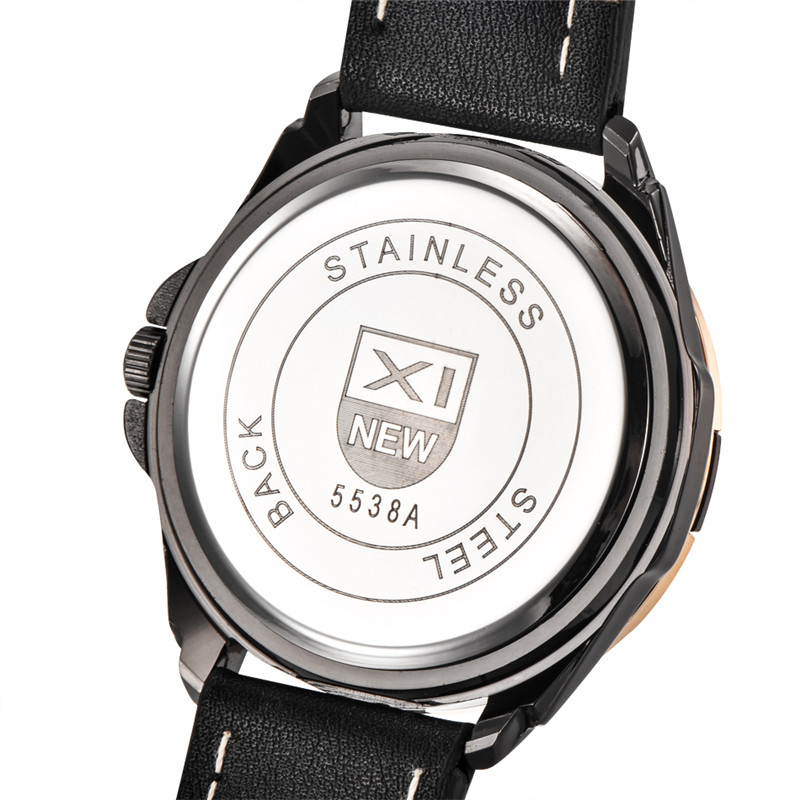 Men XINEW Brand Watches Studen - Leather Watch Band Men のレビューと価格