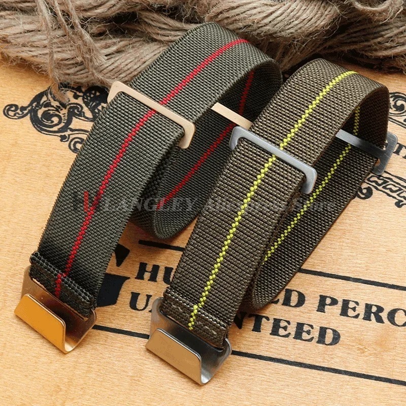 Elastic Nylon Watch Band for S - Parachute Strap Elastic のレビューと価格