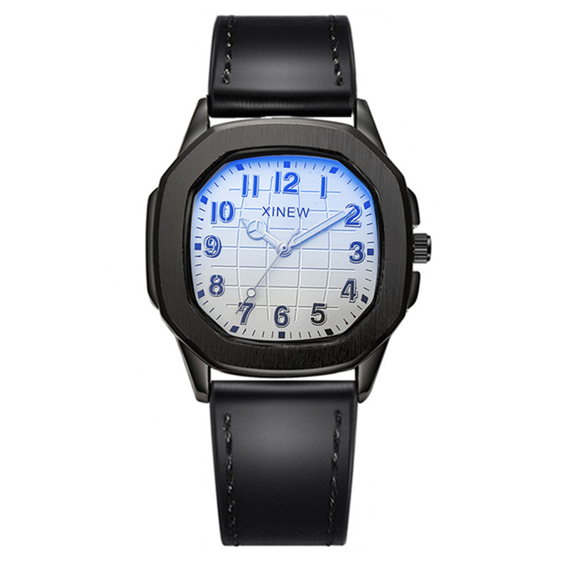 1pc / lot Original XINEW Brand - Leather Watch Band Men のレビューと価格
