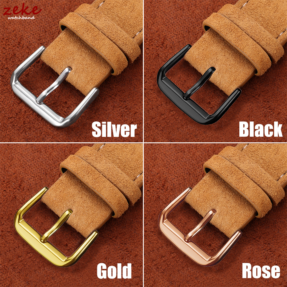 20mm Vintage Suede Cowhide Wat - Suede Strap Watch のレビューと価格