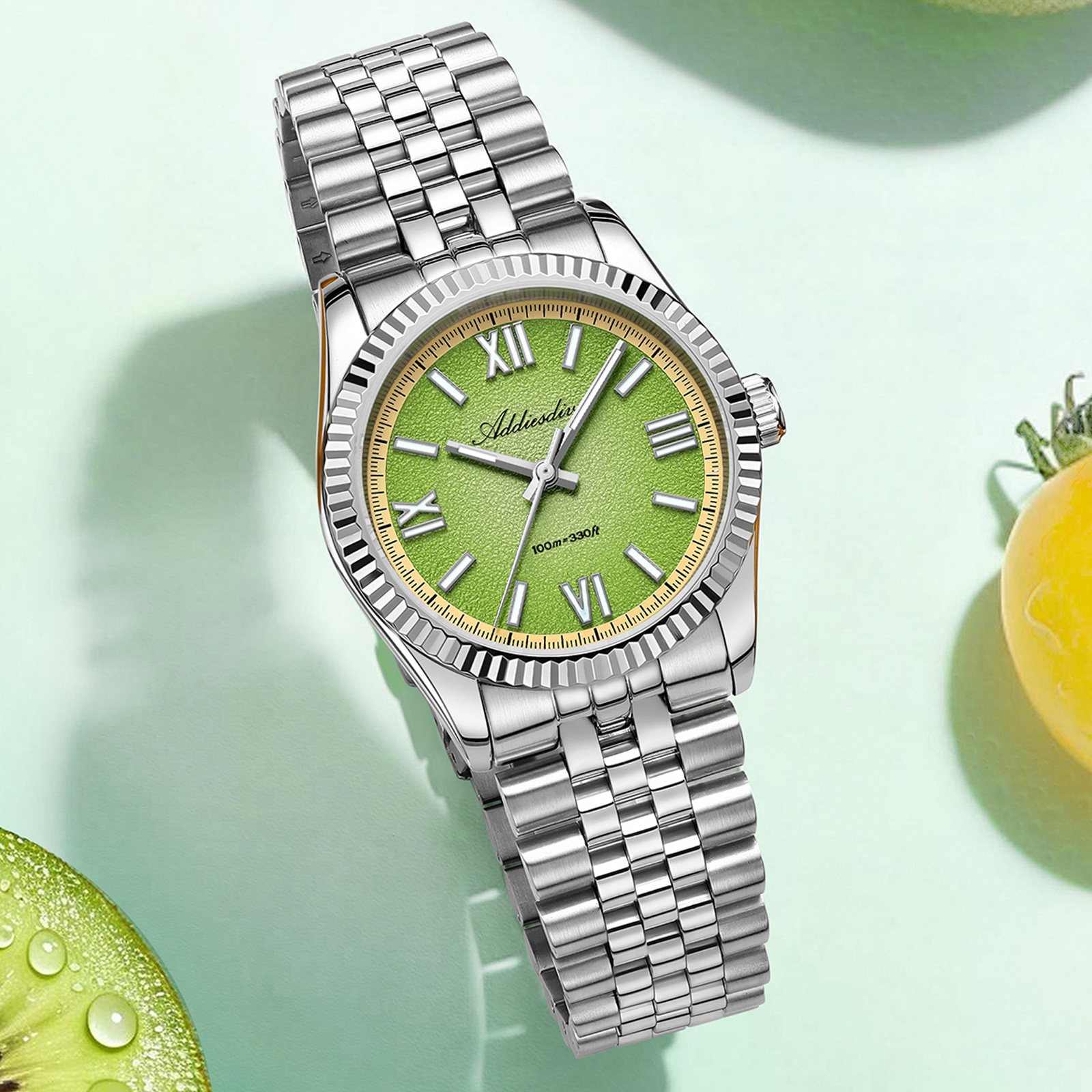 ADDIESDIVE Hight Quality Sapph - Stainless Bracelet Diver のレビューと価格