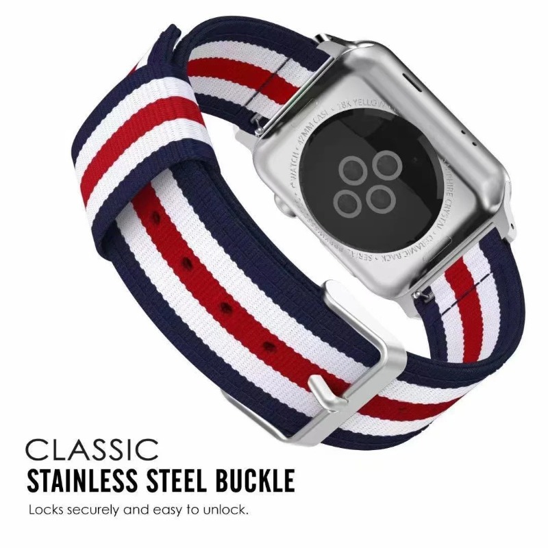 Nylon Canvas Strap For Apple W - Canvas Strap Watch のレビューと価格