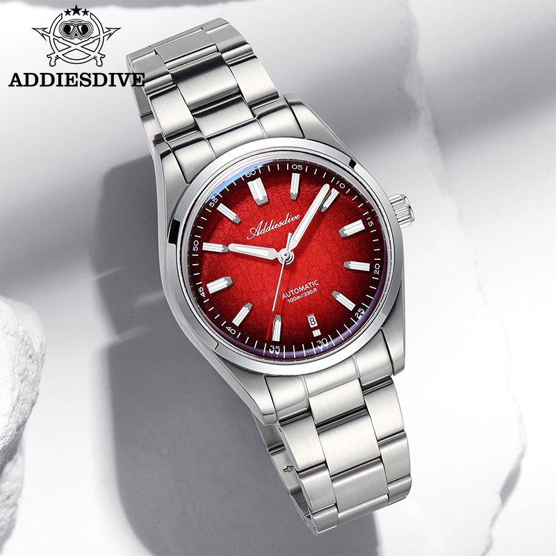 ADDIESDIVE Watch For Gift 39mm - Stainless Bracelet Diver のレビューと価格