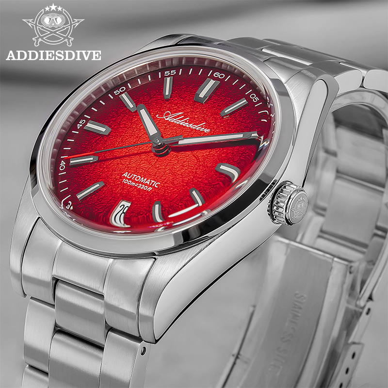 ADDIESDIVE Watch For Gift 39mm - Stainless Bracelet Diver のレビューと価格
