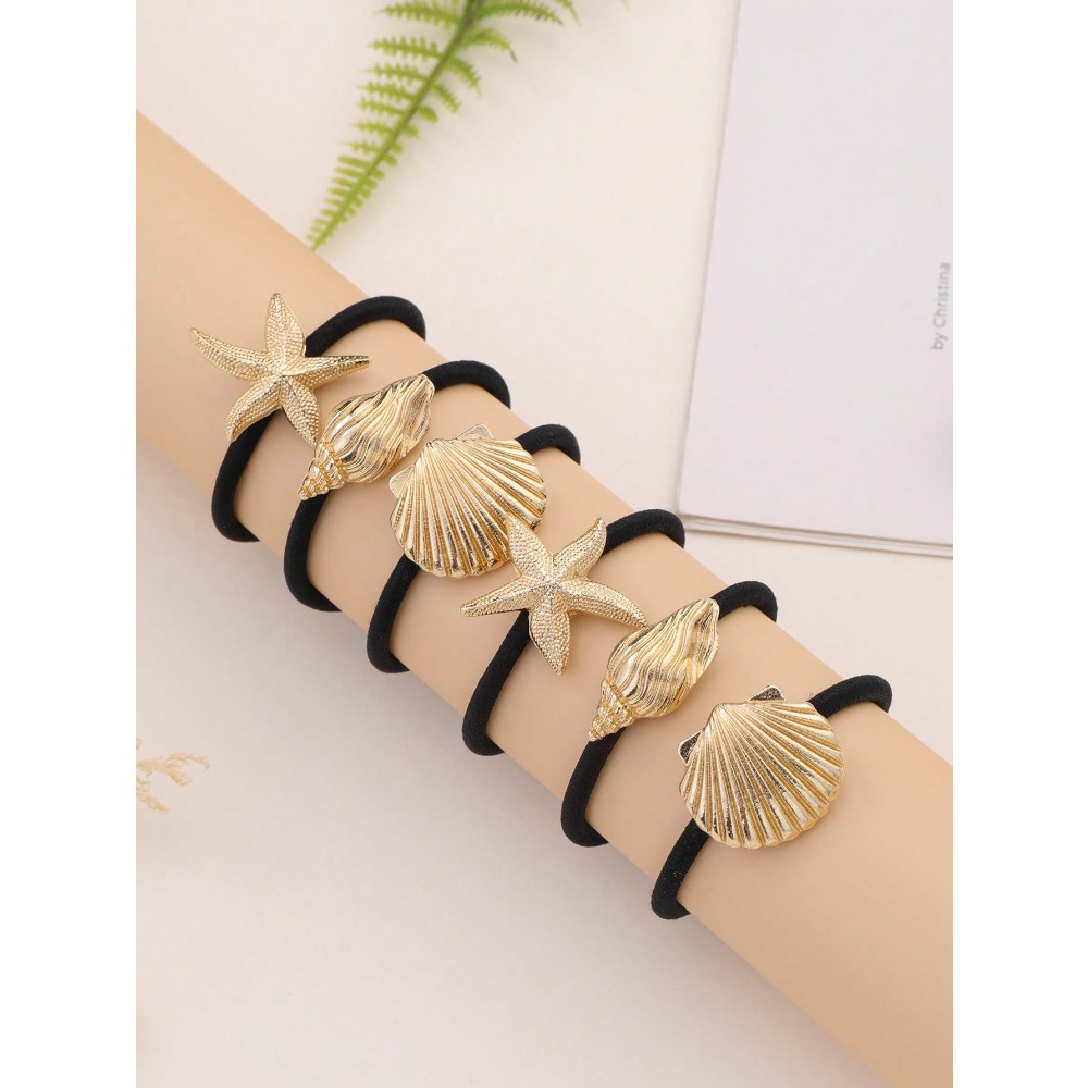 6pcs/3pcs Metal Ocean Series S - Silicone Band Women のレビューと価格