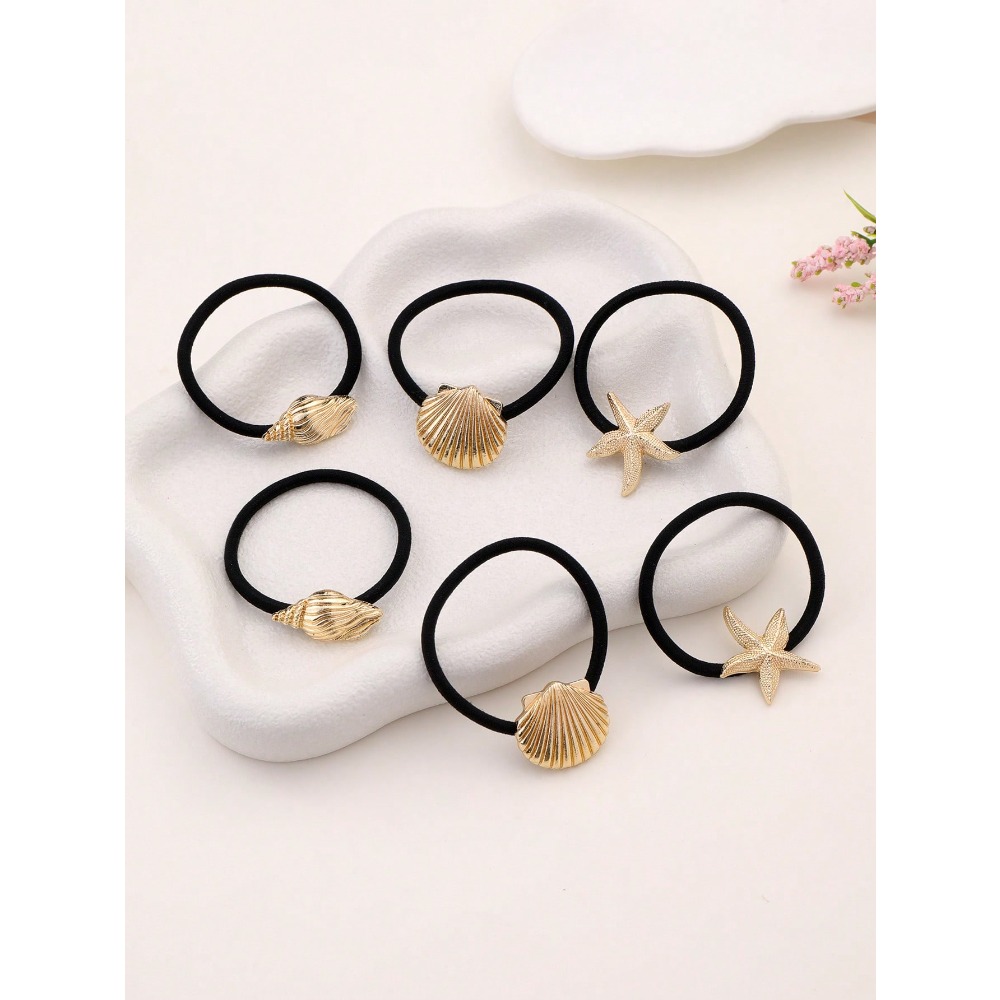 6pcs/3pcs Metal Ocean Series S - Silicone Band Women のレビューと価格