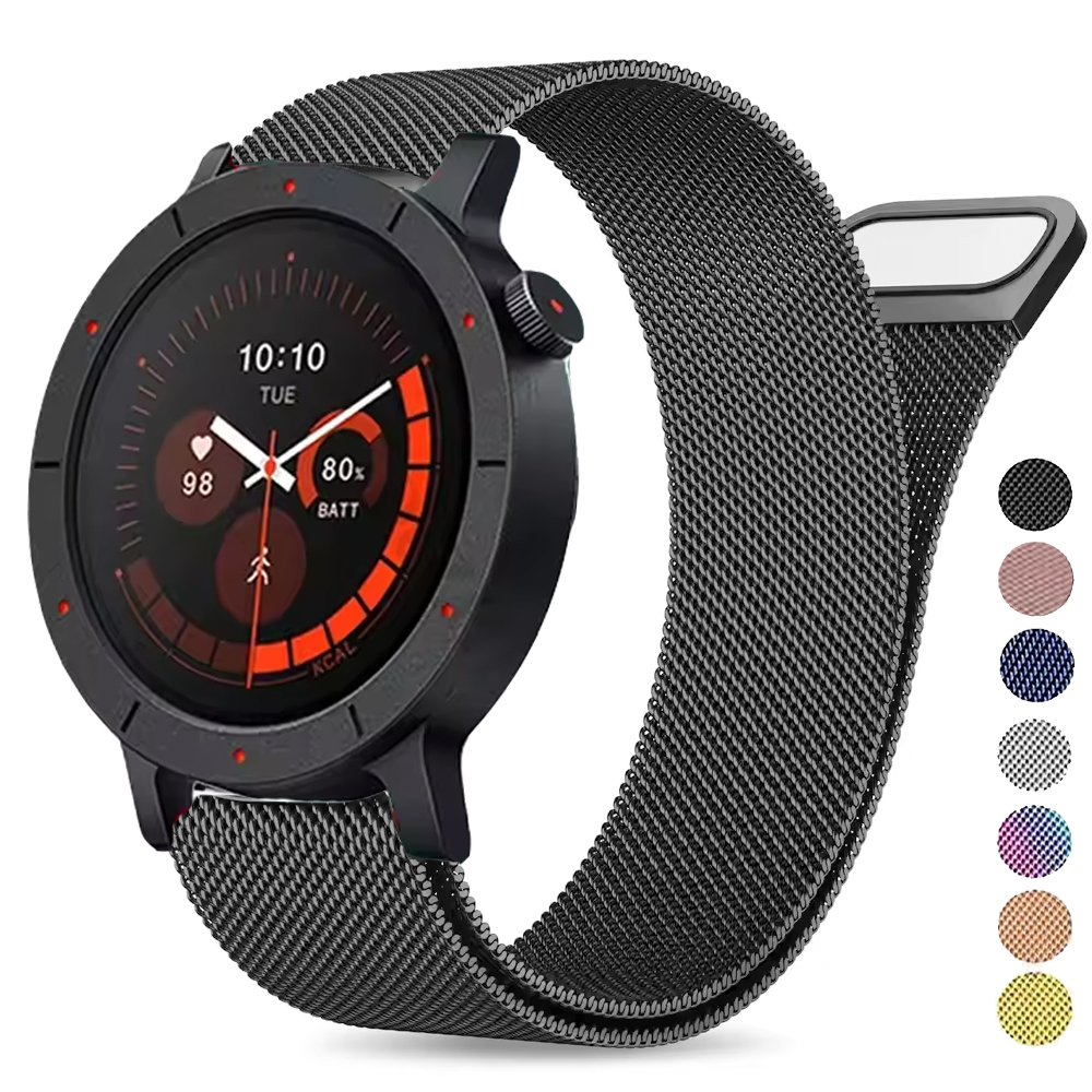20/22mm Metal Milanese Loop Ba - Milanese Loop Magnetic のレビューと価格