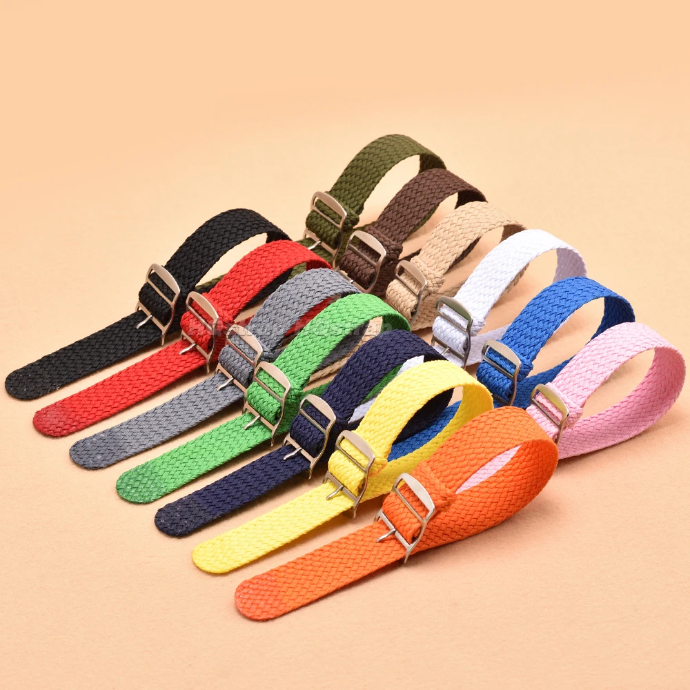 Woven Nylon Watch Strap 14mm 1 - Perlon Strap Woven のレビューと価格