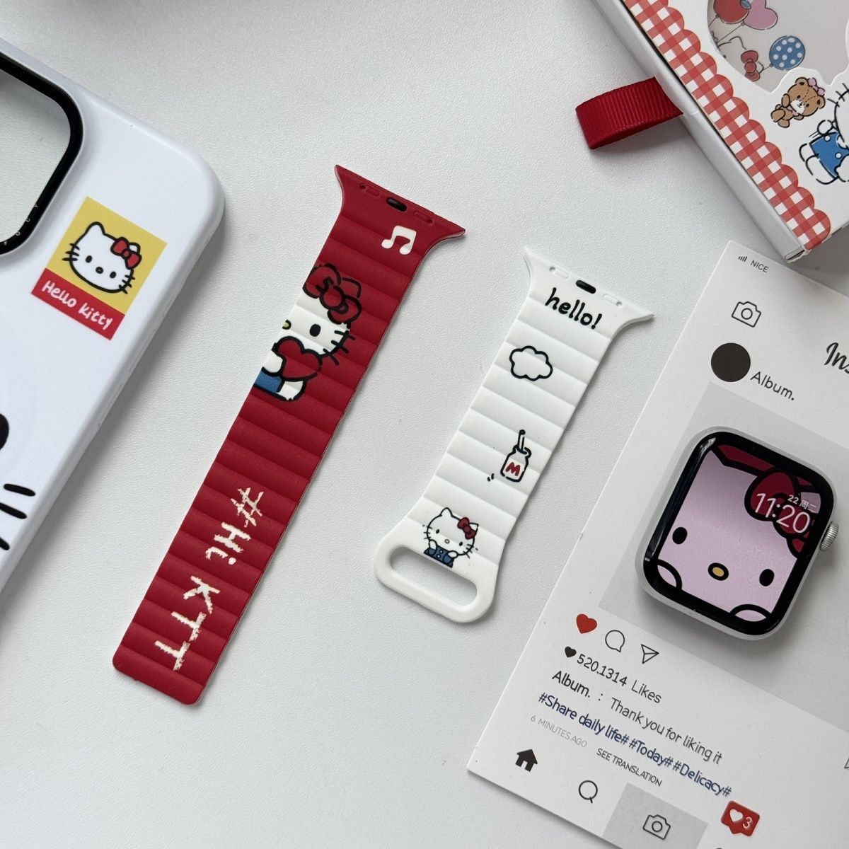 Anime Sanrio Hello Kitty Kurom - Silicone Band Women のレビューと価格