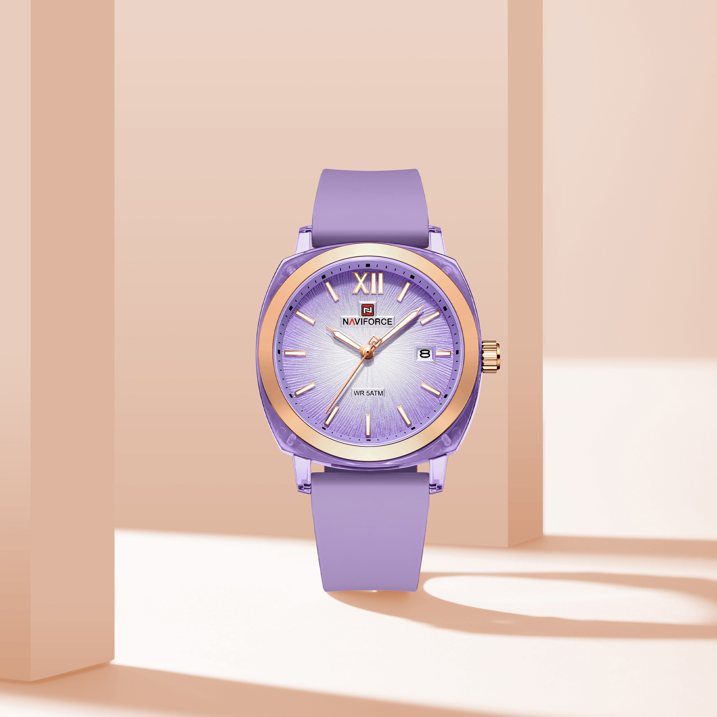 Naviforce 6111 Candy colors Wa - Silicone Band Women のレビューと価格