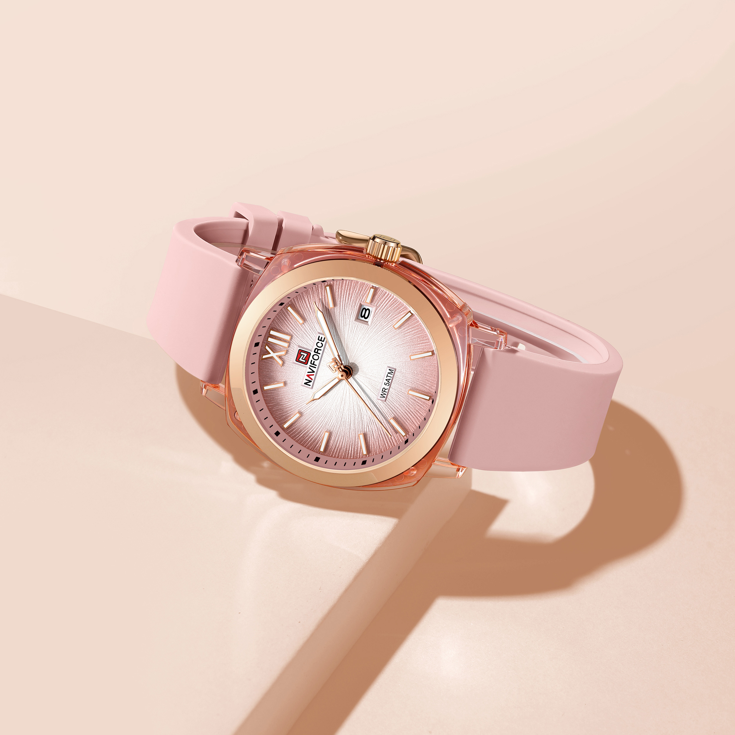 Naviforce 6111 Candy colors Wa - Silicone Band Women のレビューと価格