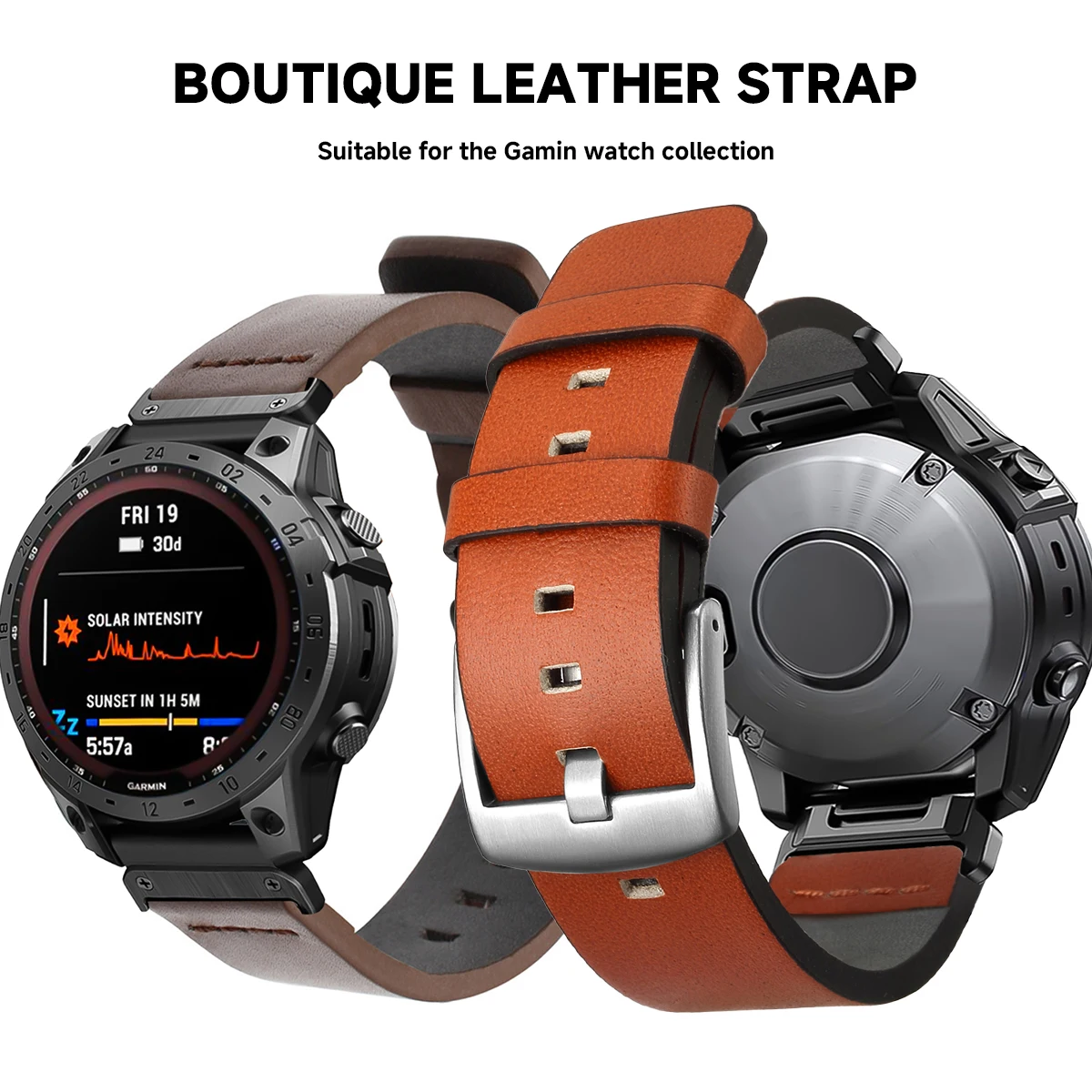 26mm 22mm Quick Fit Strap For  - Leather Strap Quick Release のレビューと価格