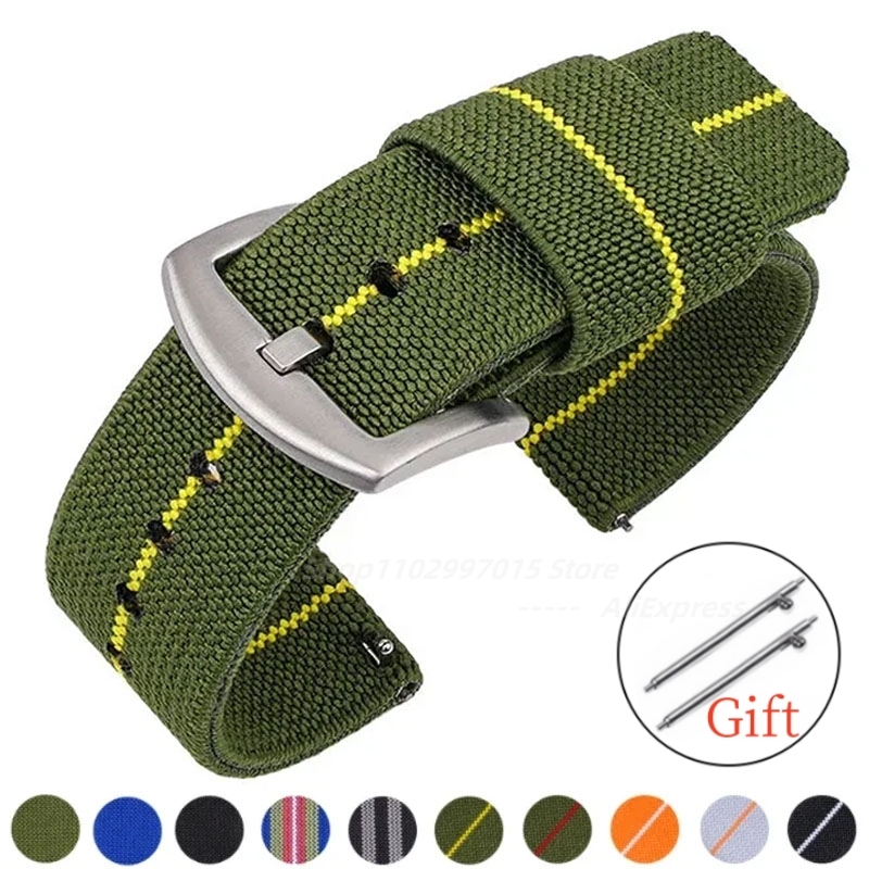 Nylon Watch Band 18mm 20mm 22m - Nato Strap Nylon のレビューと価格