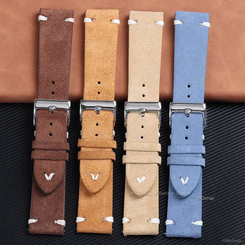 18mm 20mm 22mm High Quality Su - Suede Strap Watch のレビューと価格