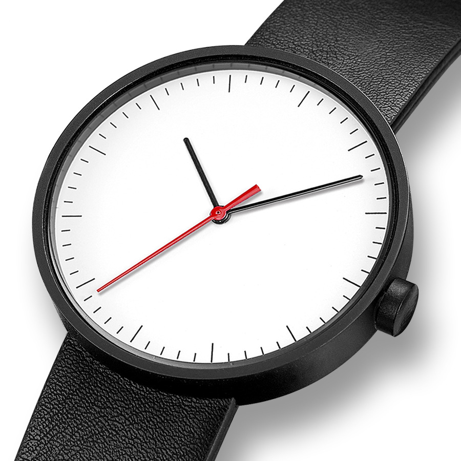 UTHAI Watch Men Simple Trendy  - Leather Watch Band Men のレビューと価格