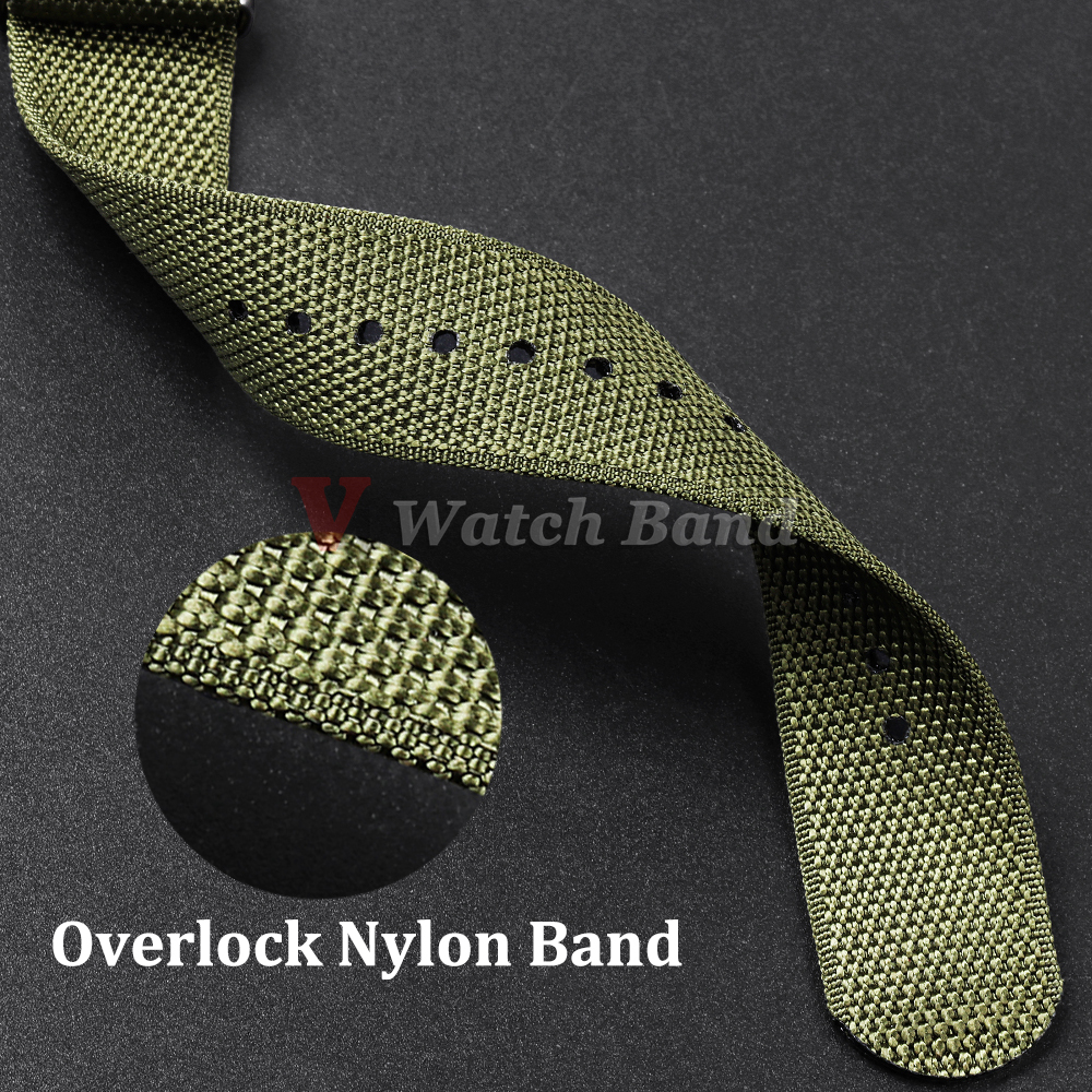 Dense Nylon Strap 20mm 22mm Wo - Perlon Strap Woven のレビューと価格