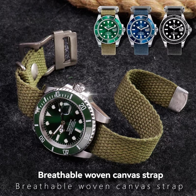 for Rolex Submariner Green/Bla - Tropic Strap Vintage のレビューと価格